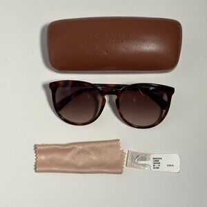 Longchamp Paris Tortoise Shell Cat Eye Sunglasses